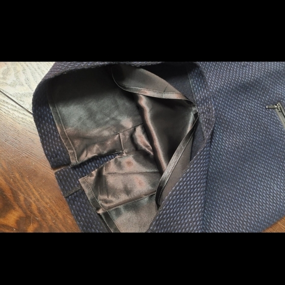 Royal Blue & Black Skirt by Contemporaine - Simon's - Picture 12 of 12